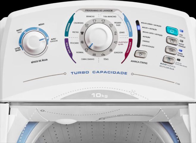 Como usar a Lavadora de roupas Electrolux 10 Kg Turbo Economia - LT10B