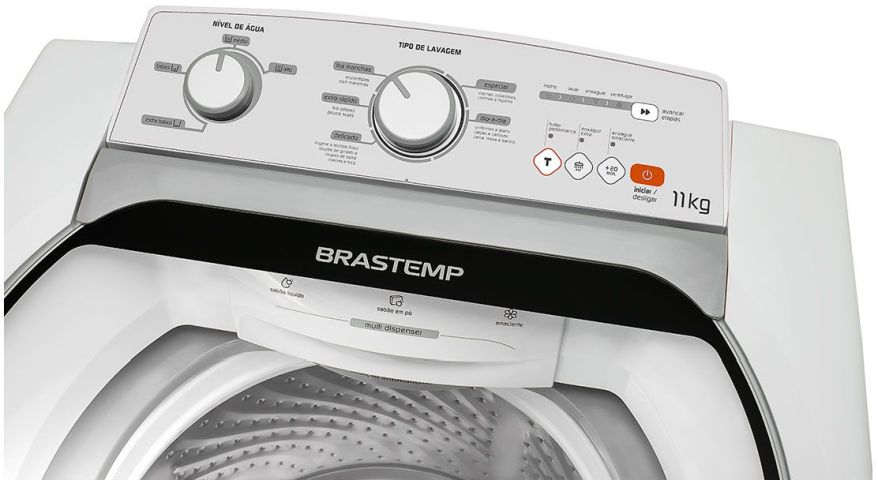 Manual de instruções da lavadora Brastemp bws11