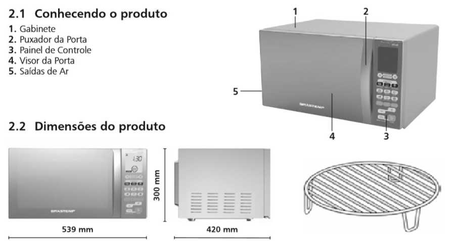 Como utilizar grill - Microondas Brastemp