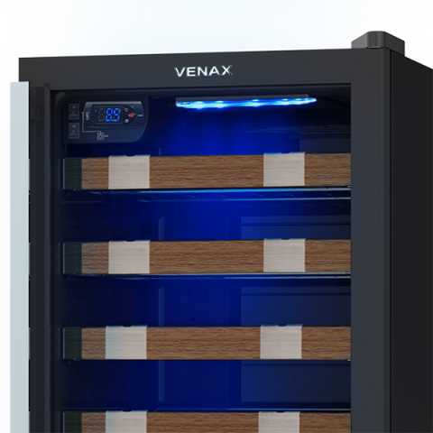 medidas da adega climatizada venax piu bella 100 color light