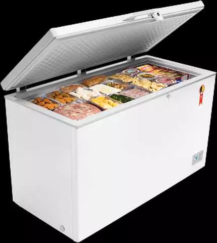 Medidas do freezer horizontal Midea 415 litros