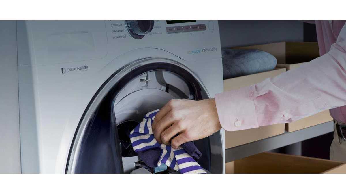 Manual de instruções da lavadora de roupas Samsung