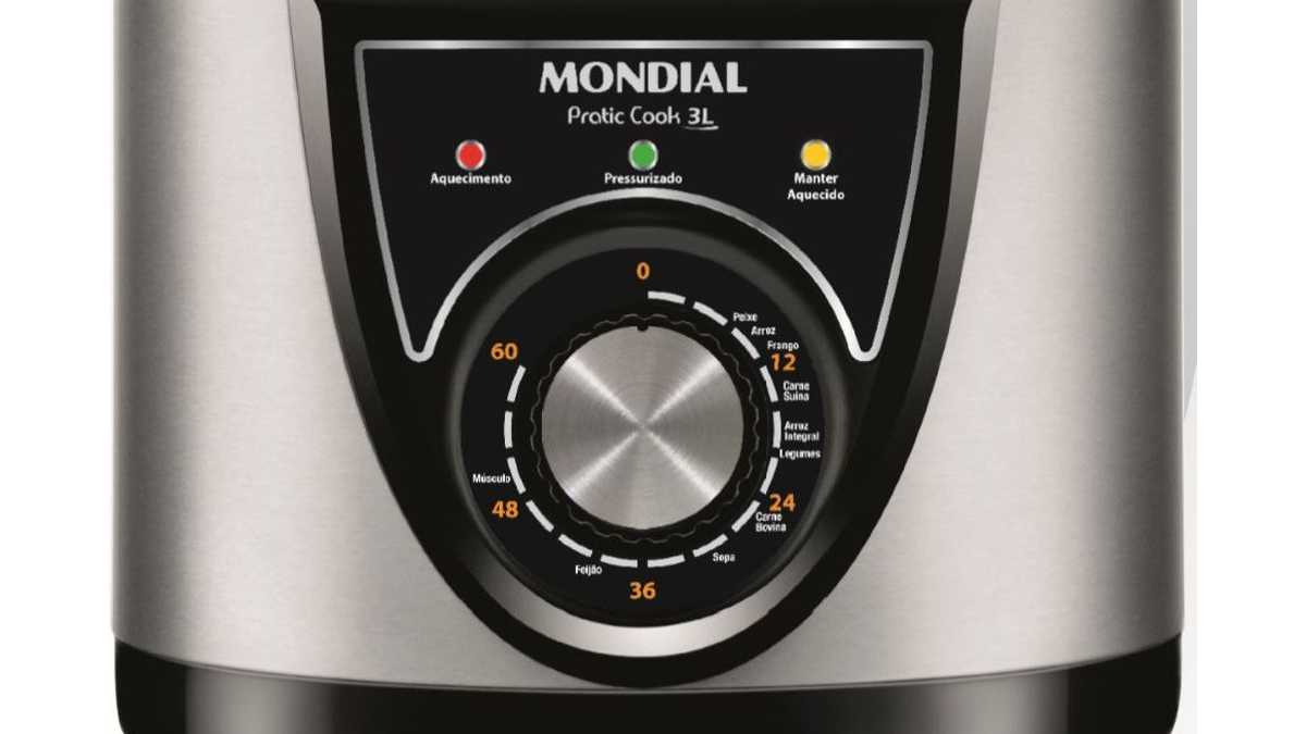 Manual da panela de pressão elétrica Mondial
