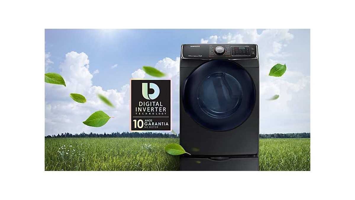 Manual da lavadora de roupas Samsung