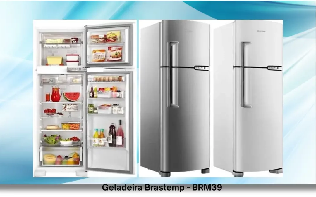 Solução de problemas da geladeira Brastemp – BRM39