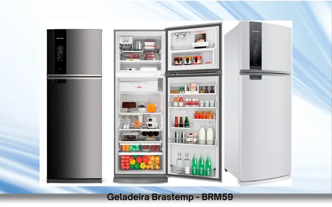 Como instalar geladeira Brastemp – BRM59