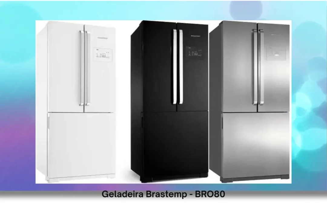 Solução de problemas da geladeira Brastemp – BRO80