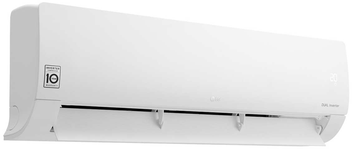 Medidas do ar condicionador LG Dual Inverter Econômico Frio S4-Q09WA5WB