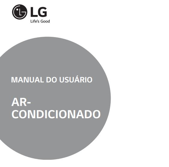 Ar condicionado LG - capa manual