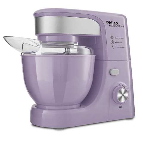 Manual da batedeira Philco - PHP500B purple