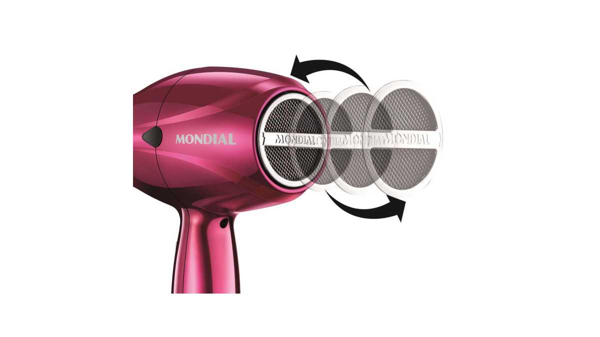 Manual do Secador de cabelos Mondial Chrome Pink 2000W SC-33
