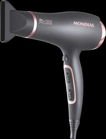 Manual do secador de cabelos Mondial - SC-37