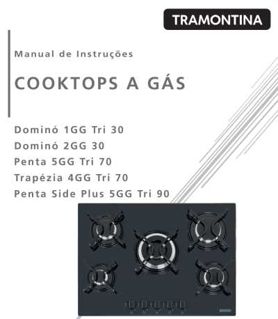 Cooktop Tramontina - capa manual