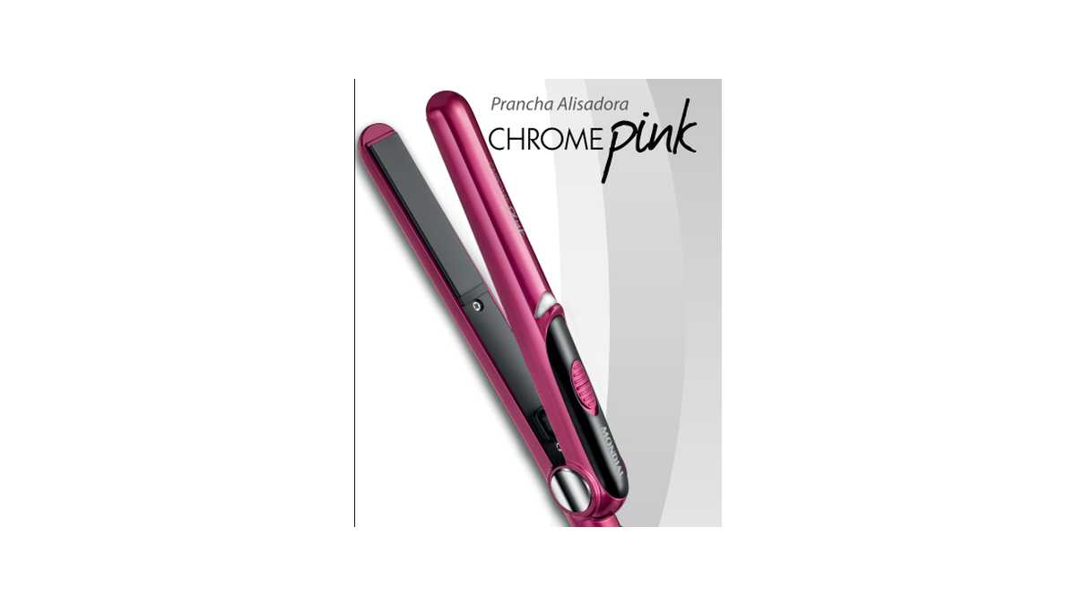 Manual da Prancha Alisadora Mondial Chrome Pink – P-21