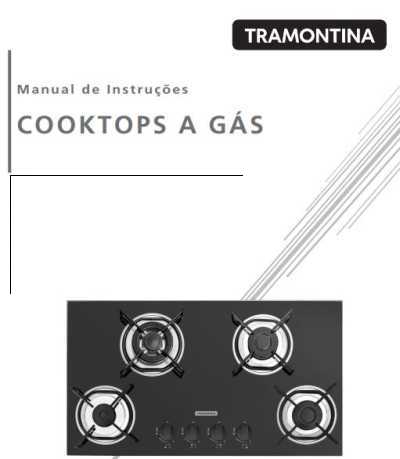Cooktop Tramontina - capa manual