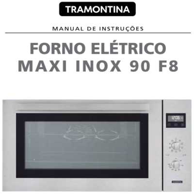 Forno elétrico Tramontina - capa manual
