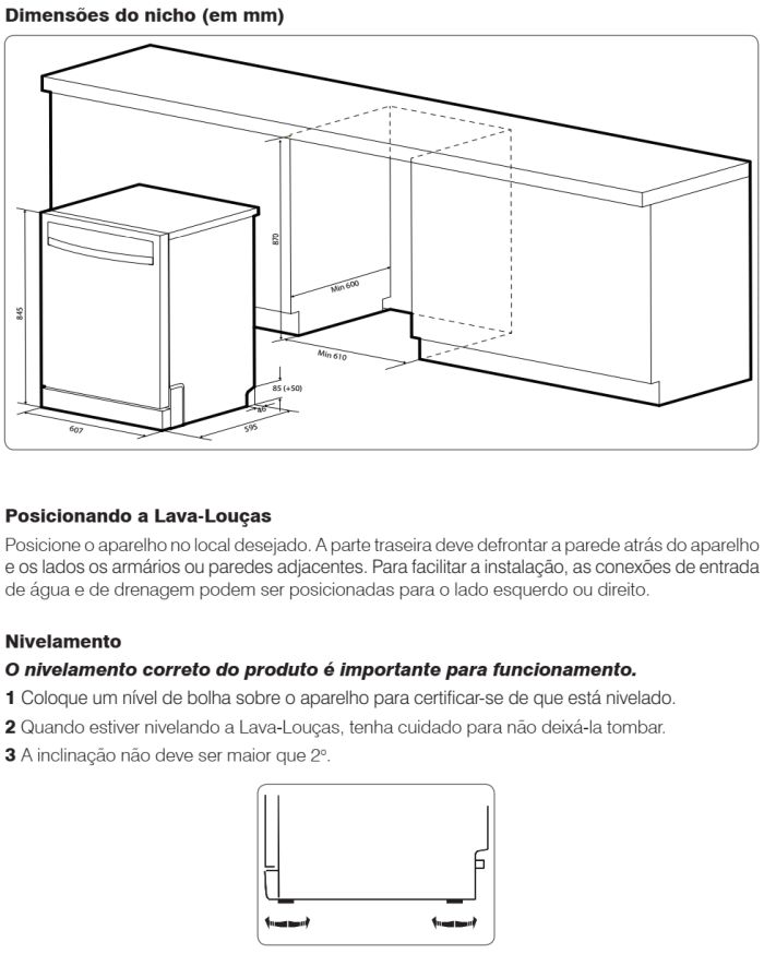 Lava louças Electrolux - LF14 - instalando produto 2