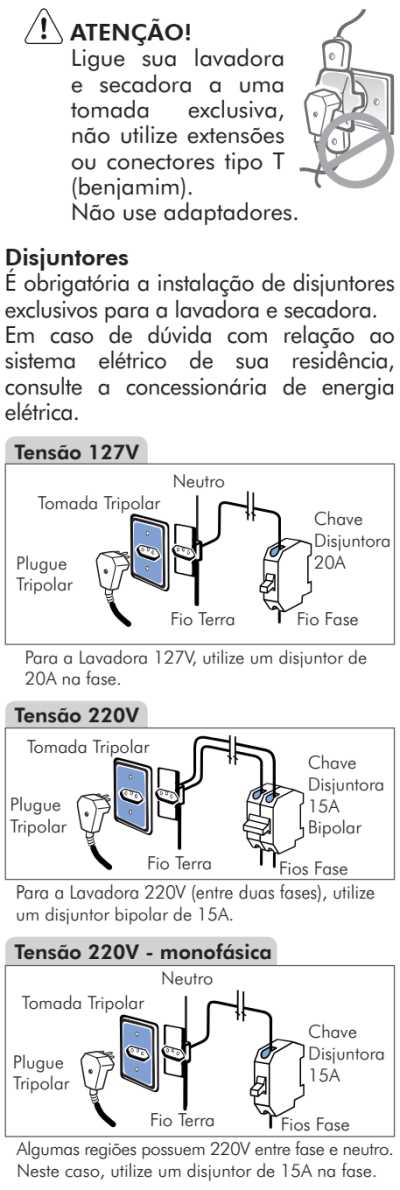 Lava e seca Electrolux - LSP08  - como instalar 7