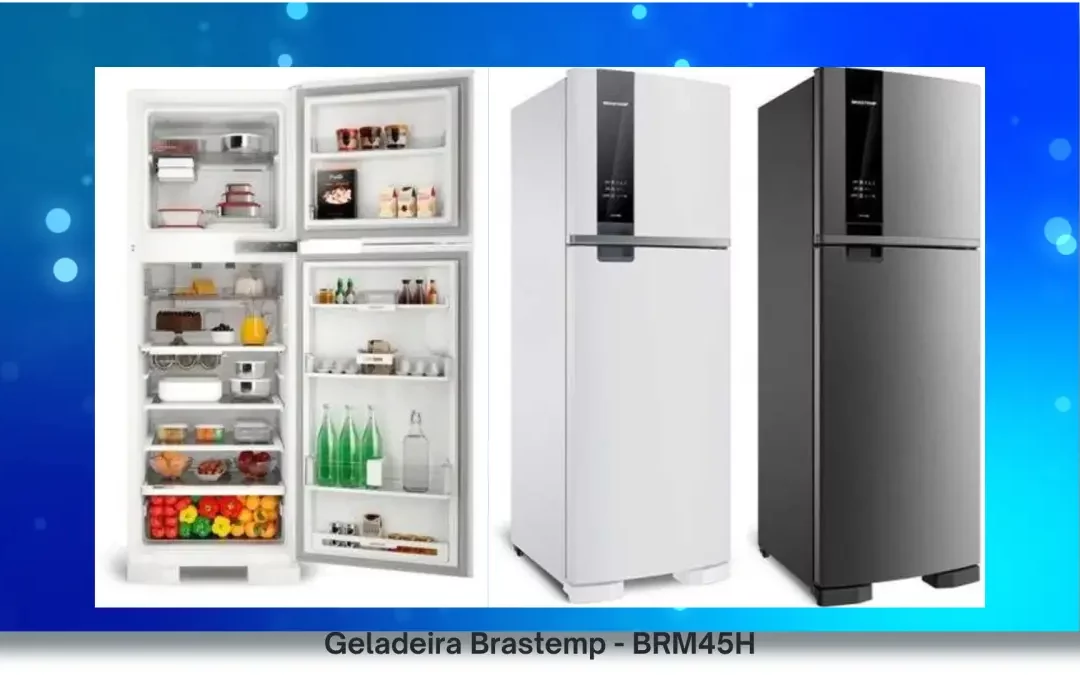 Solução de problemas geladeira Brastemp  – BRM45H