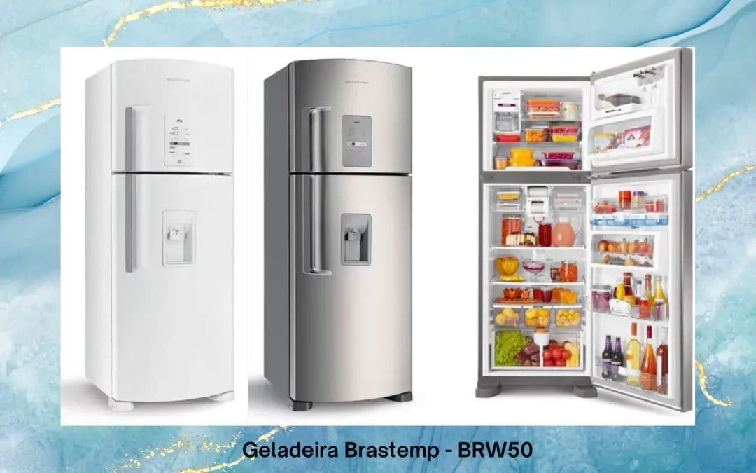 Como limpar geladeira Brastemp – BRW50