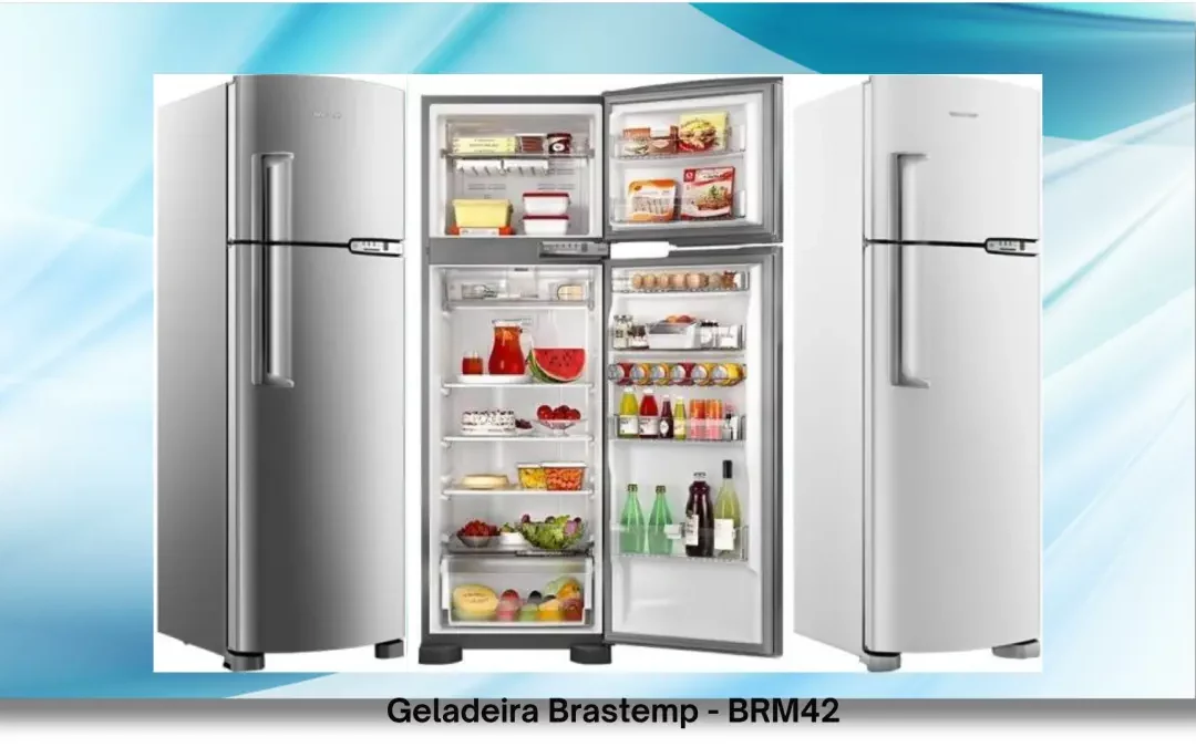 Como limpar geladeira Brastemp 378 litros Duplex – BRM42