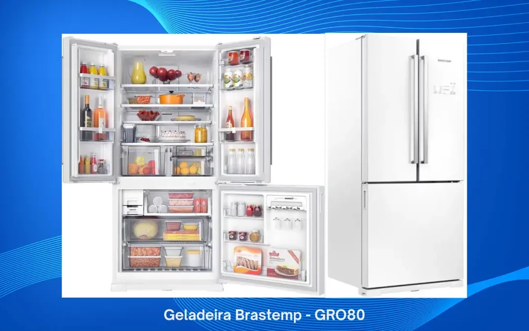 Como limpar geladeira Brastemp – GRO80