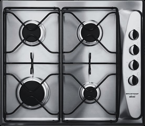 Manual de Operações do cooktop a gás Brastemp 5 bocas - BDA61
