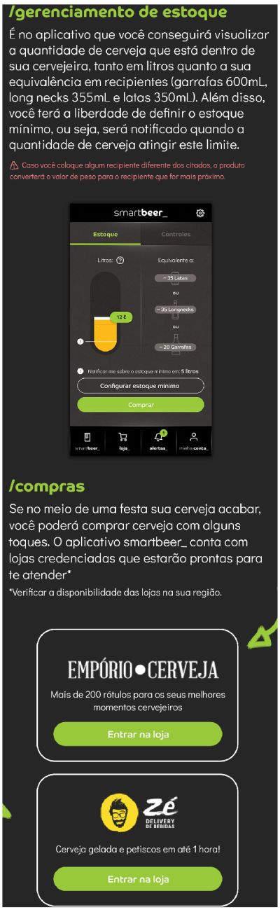 Cervejeira Consul CZE12 - como usar smartbeer 2