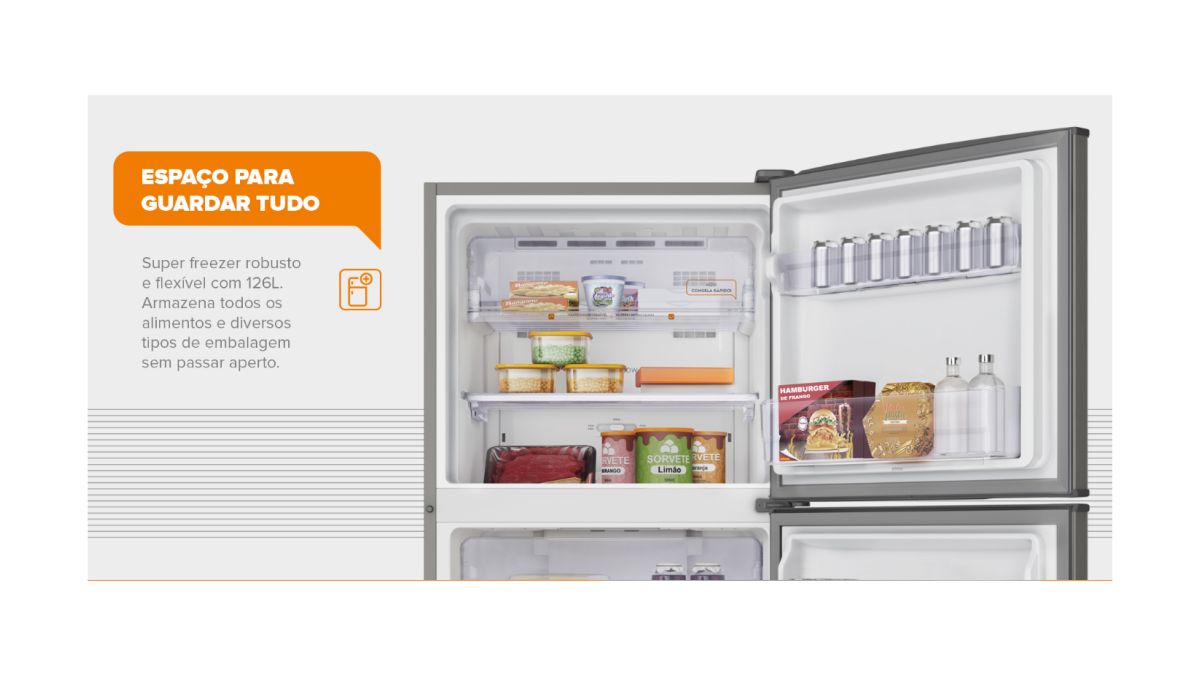 Como usar a geladeira Continental TC56 - ajustar temperatura