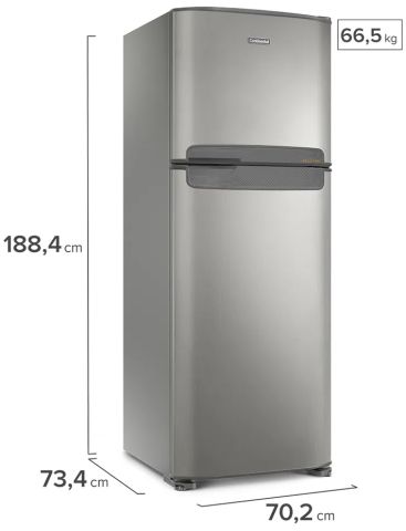 Medidas da geladeira Continental TC56S