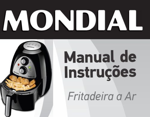Manual da panela da fritadeira elétrica Mondial 