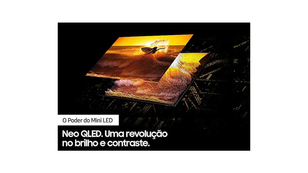 Ficha técnica do smart TV Samsung Neo QLED 4K 55QN85A