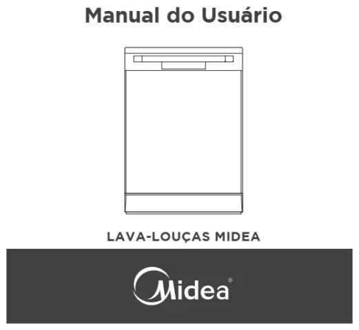 Capa manual lava louças Midea