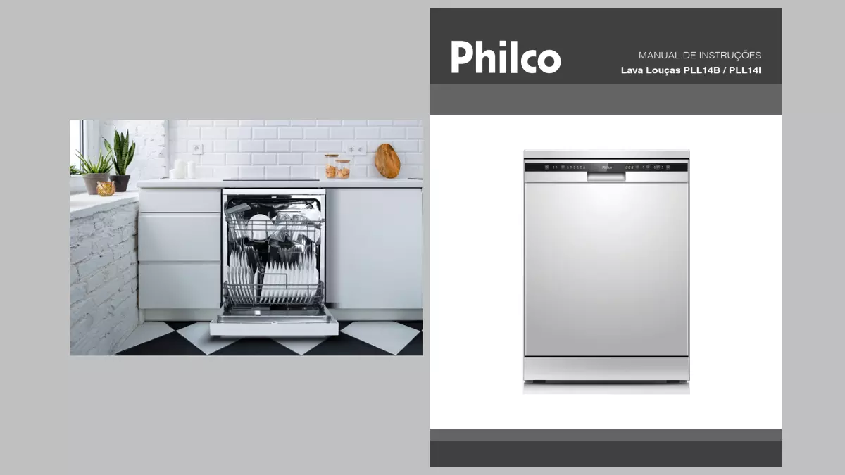 Como usar lava-louças Philco PLL14 – Parte 1