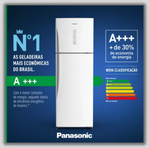Como ajustar a temperatura da geladeira Panasonic - NR-BT41PD1W
