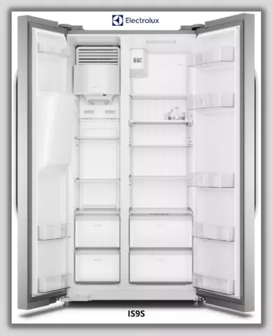 Manual de instruções da geladeira Electrolux IS9S
