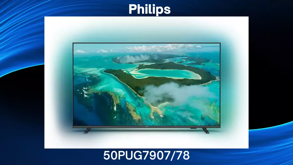 Ficha técnica do Smart TV Philips 50 pol., 4K, Android TV UHD LED - 50PUG7907/78