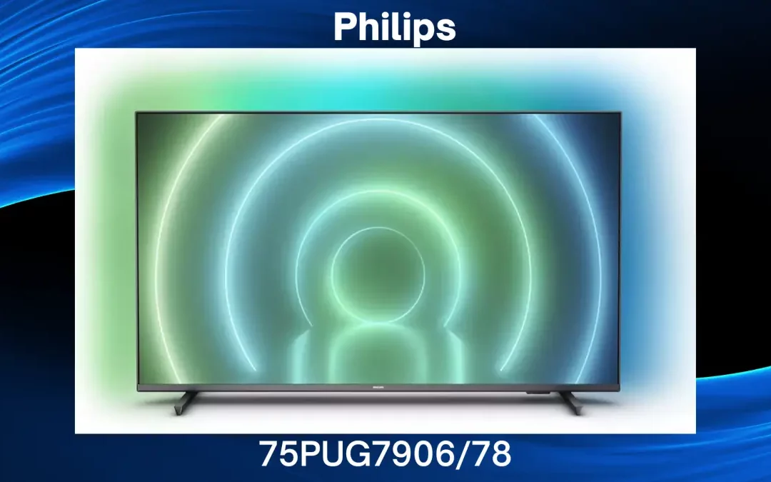 Ficha técnica do Smart TV Philips – 75PUG7906/78