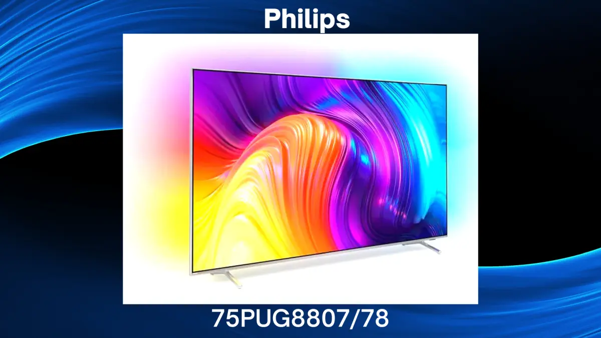 Ficha técnica doSmart TV Philips 4K, Android TV UHD LED - 75PUG8807/78