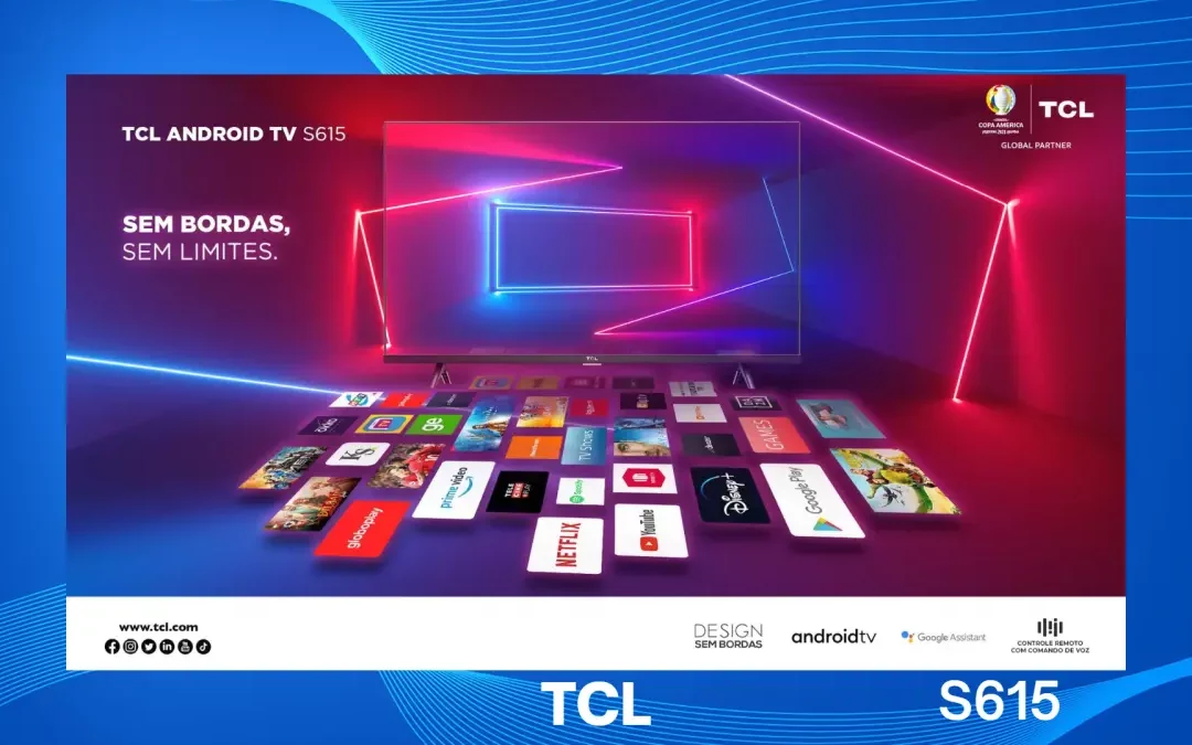 Ficha técnica do Smart TV TCL – 43 pol – 43S615