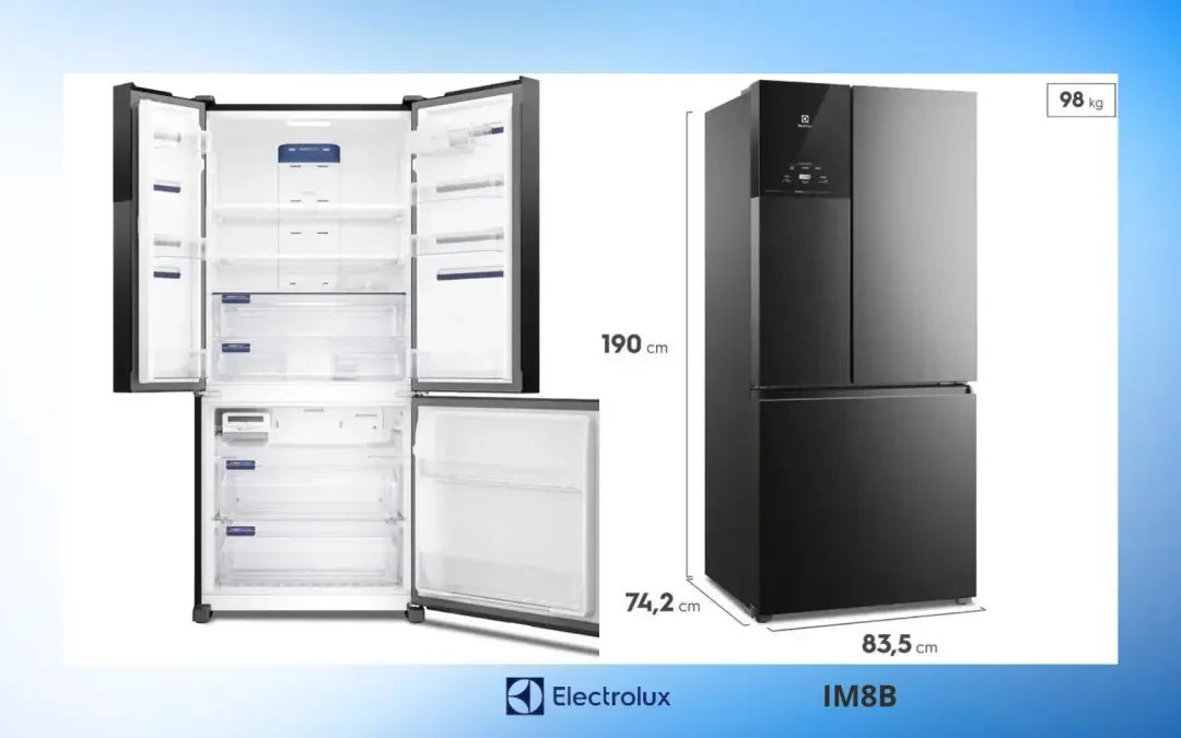 Como instalar geladeira Electrolux 590 lts – IM8B