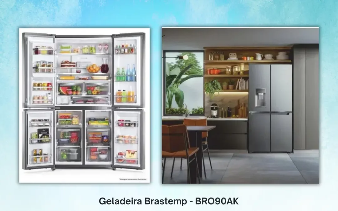 Solução de problemas da geladeira Brastemp – BRO90AK