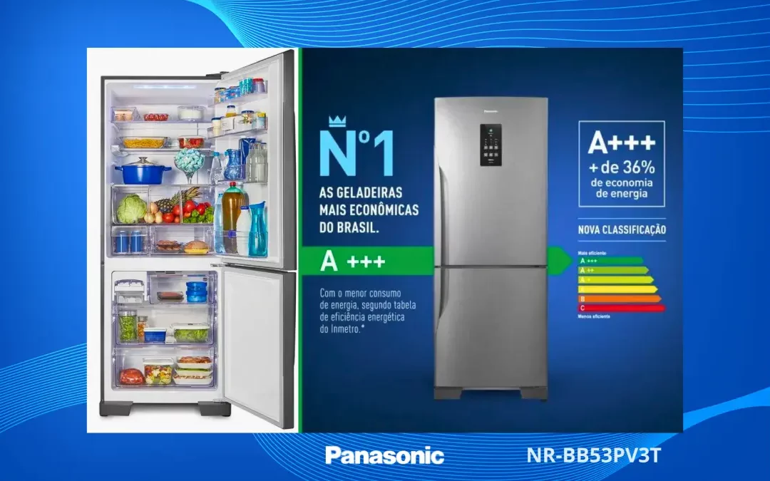 Soluções de problemas da geladeira Panasonic – NR-BB53PV3T