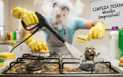 Como Fazer Limpeza Pesada no Fogão Sem Estragar