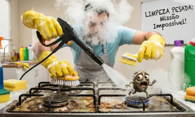 Como Fazer Limpeza Pesada no Fogão Sem Estragar