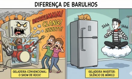 Geladeira inverter vs convencional: qual a mais silenciosa