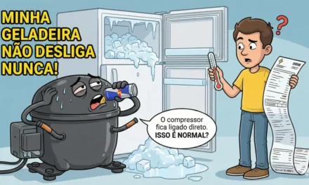 Minha geladeira não desliga nunca: é normal?