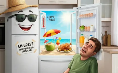 Minha Geladeira Parou de Gelar: o quê fazer