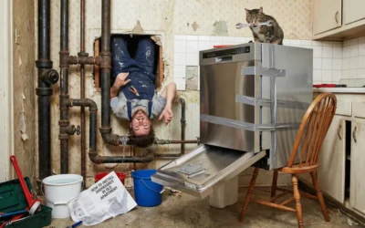 Instalação lava-louças em apartamento antigo