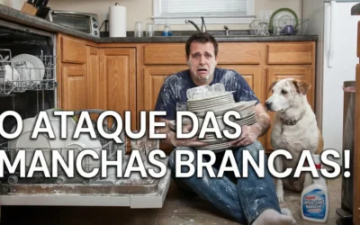Manchas brancas na louça após lavagem com lava-louças